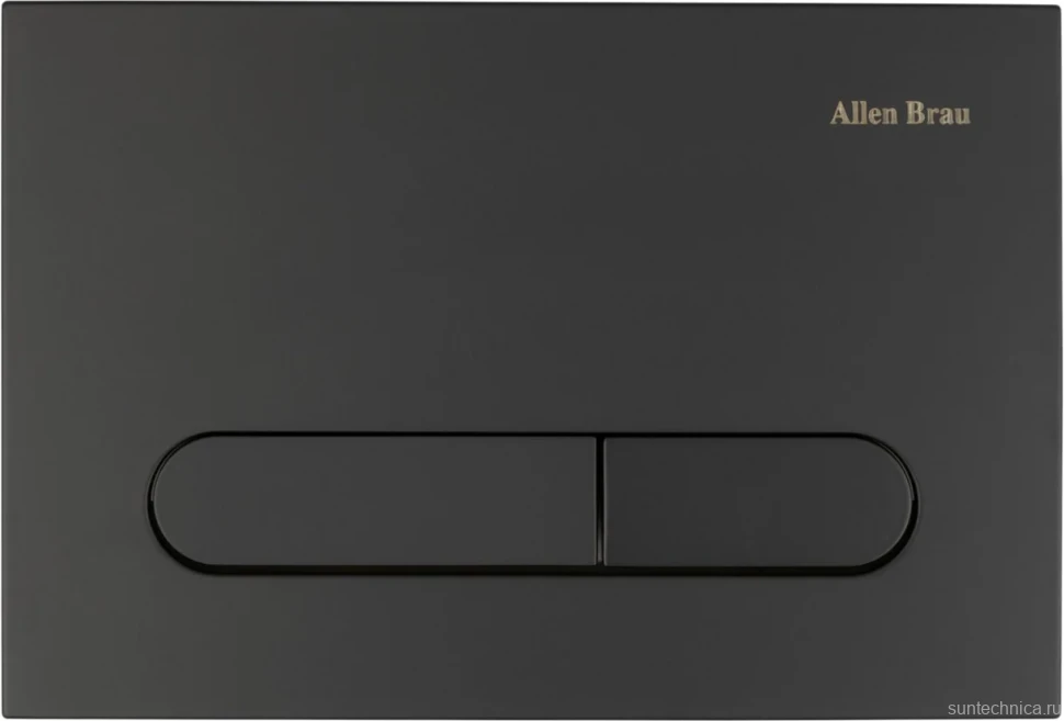 Кнопка смыва Allen Brau Project Color 9.2PR01.31 черная матовая