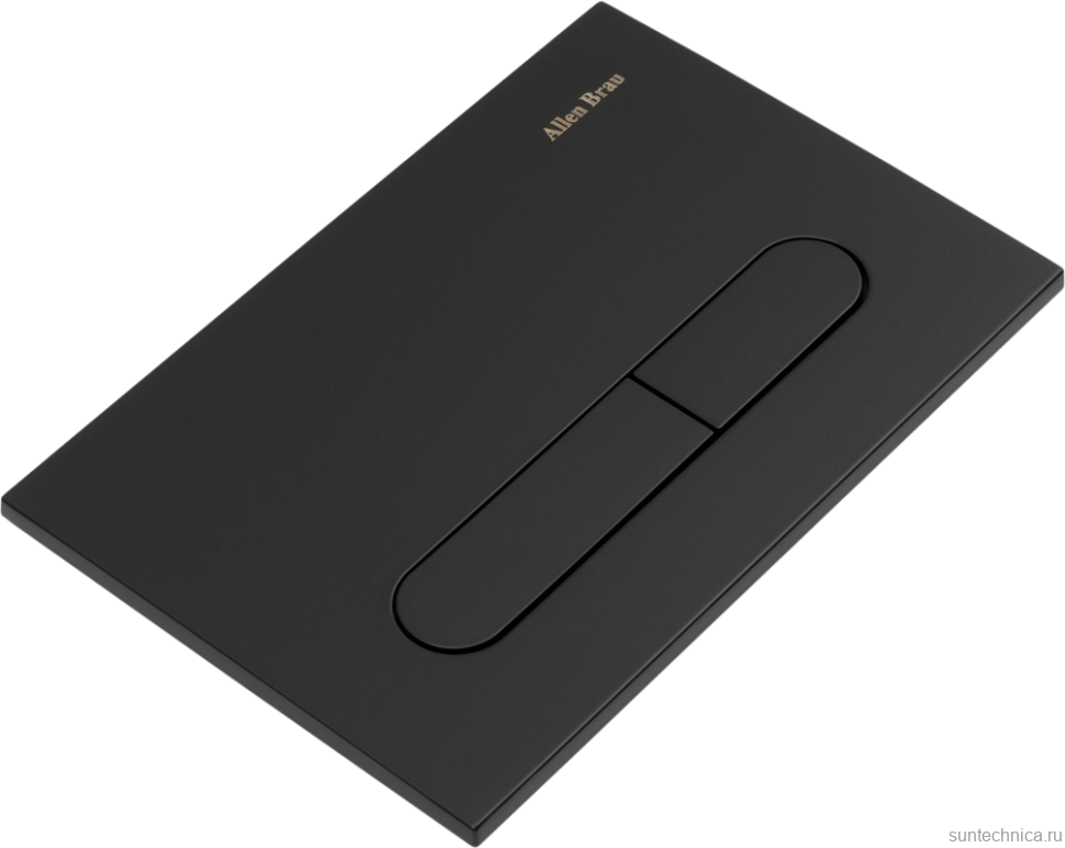 Кнопка смыва Allen Brau Project Color 9.2PR01.31 черная матовая