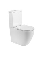 Унитаз-компакт напольный Cezares Stylus Tor безободковый, с микролифтом