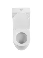 Унитаз-компакт напольный Cezares Stylus Tor безободковый, с микролифтом