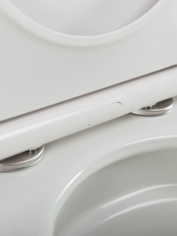 Унитаз-компакт напольный Cezares Stylus Tor безободковый, с микролифтом