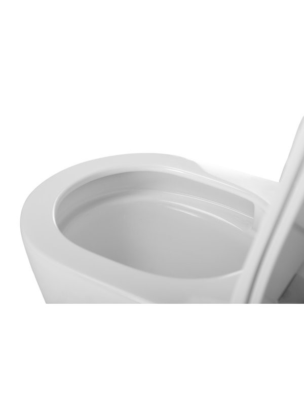 Унитаз-компакт напольный Cezares Stylus Tor безободковый, с микролифтом