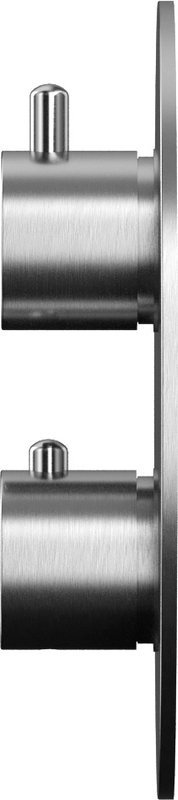 Термостатический смеситель встраиваемый WHITECROSS Y Y1236NIB С ВНУТРЕННЕЙ ЧАСТЬЮ, для ванны с душем, брашированный никель