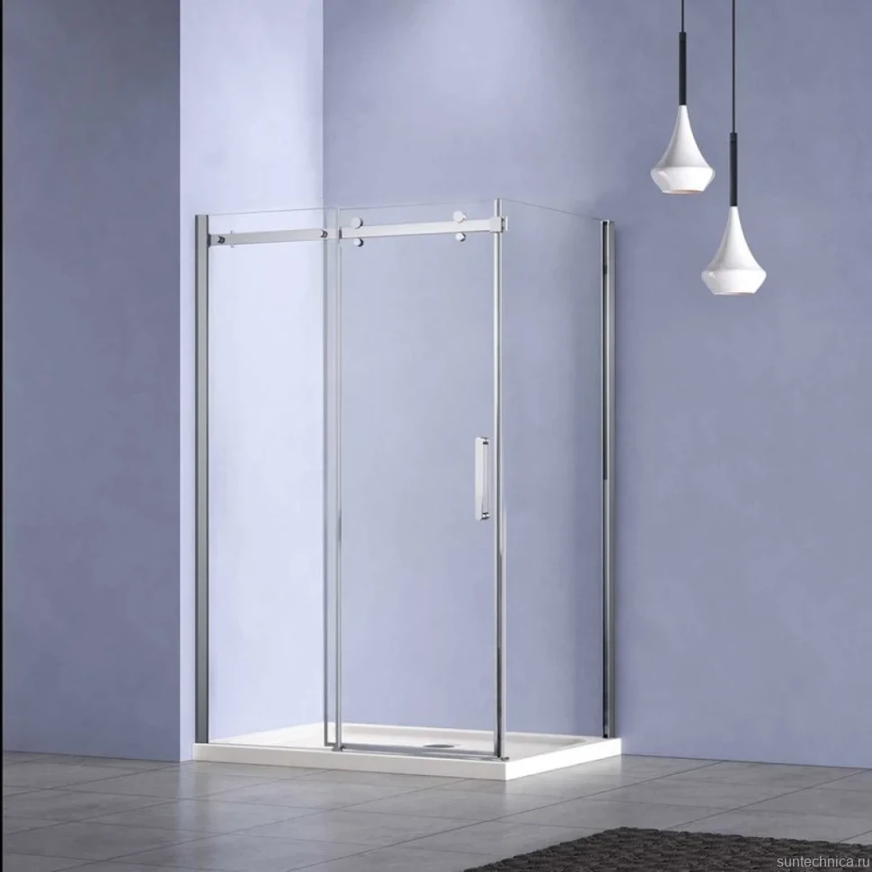 Душевой уголок Vincea Como-N VSR-4CN1016CL 160х100, профиль хром, стекло прозрачное