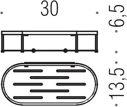 Полка Colombo Design Angolari B9641