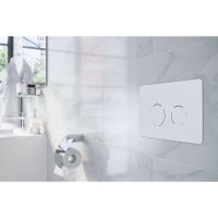 Кнопка смыва Azario AZ-8200-0085/AZ-P57-0130 белый