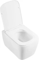 Унитаз подвесной BelBagno Veneto BB132CHR безободковый, с крышкой BB132SC с микролифтом