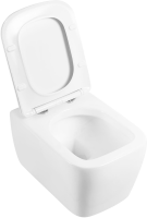 Унитаз подвесной BelBagno Veneto BB132CHR безободковый, с крышкой BB132SC с микролифтом