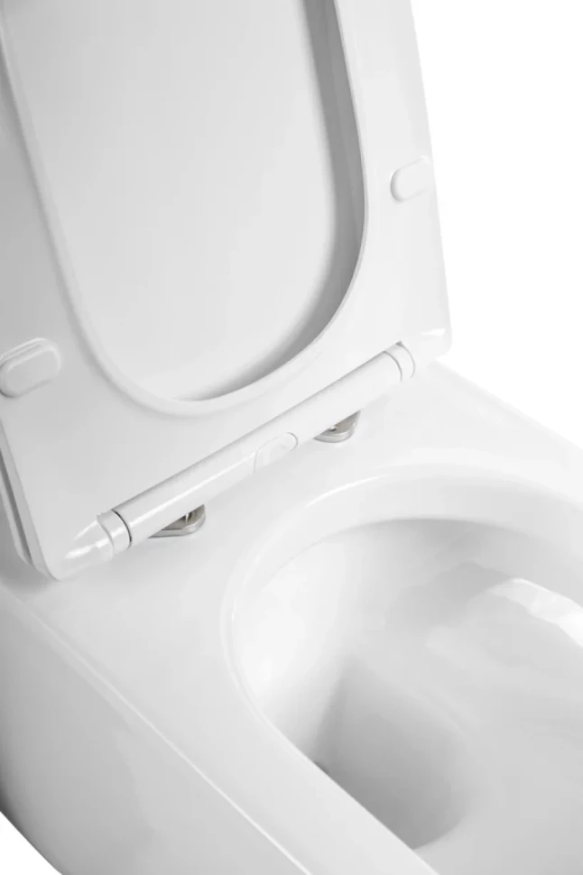 Унитаз подвесной BelBagno Veneto BB132CHR безободковый, с крышкой BB132SC с микролифтом