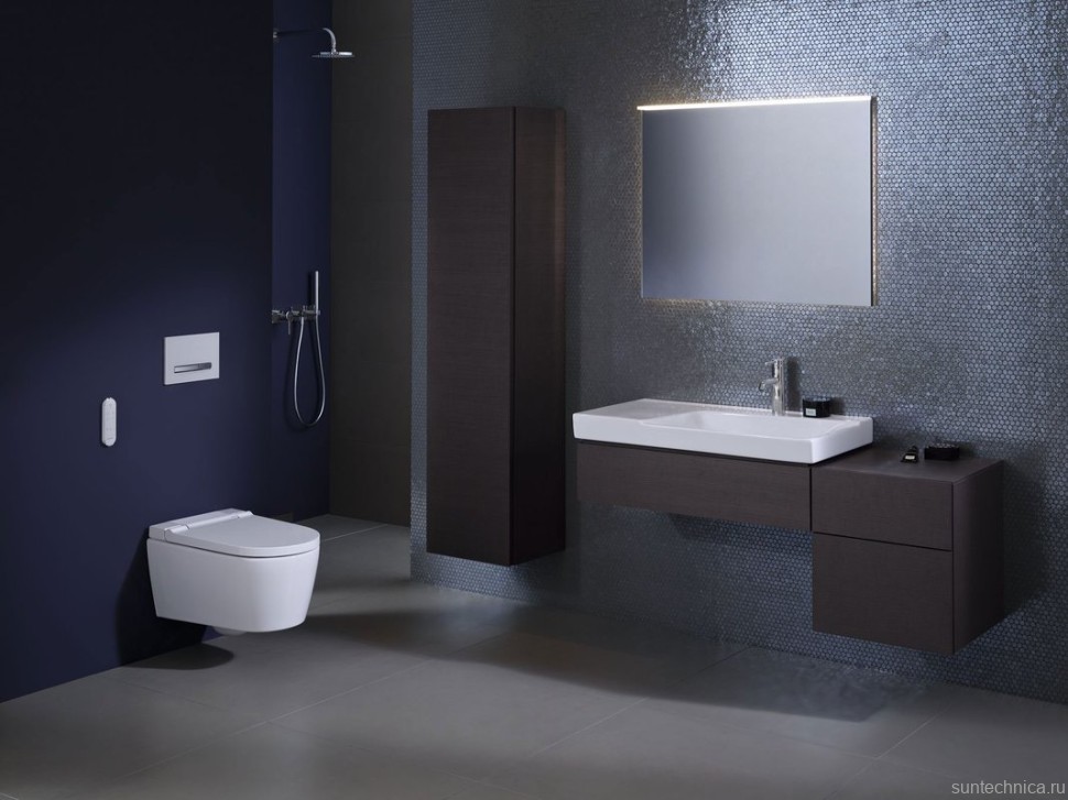 Умный унитаз подвесной Geberit AquaClean Sela 146.224.11.1 альпийский белый