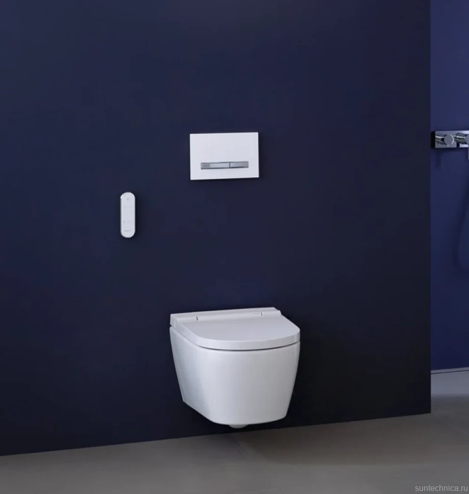 Умный унитаз подвесной Geberit AquaClean Sela 146.224.11.1 альпийский белый