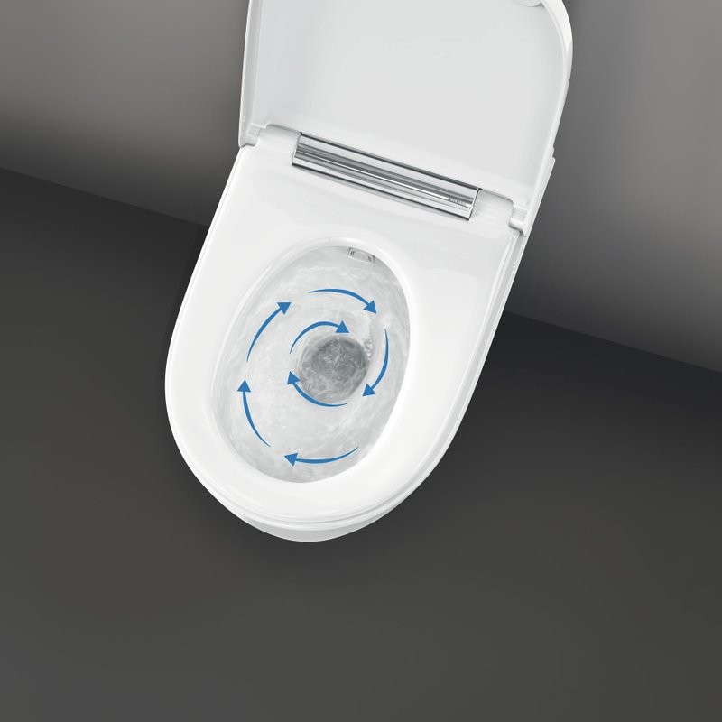 Умный унитаз подвесной Geberit AquaClean Sela 146.224.11.1 альпийский белый