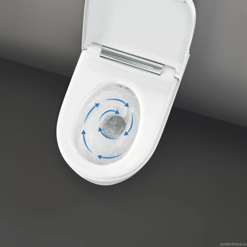 Умный унитаз подвесной Geberit AquaClean Sela 146.224.11.1 альпийский белый