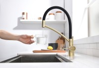 Смеситель для кухни Paulmark Siegen Si213111-BR с гибким изливом