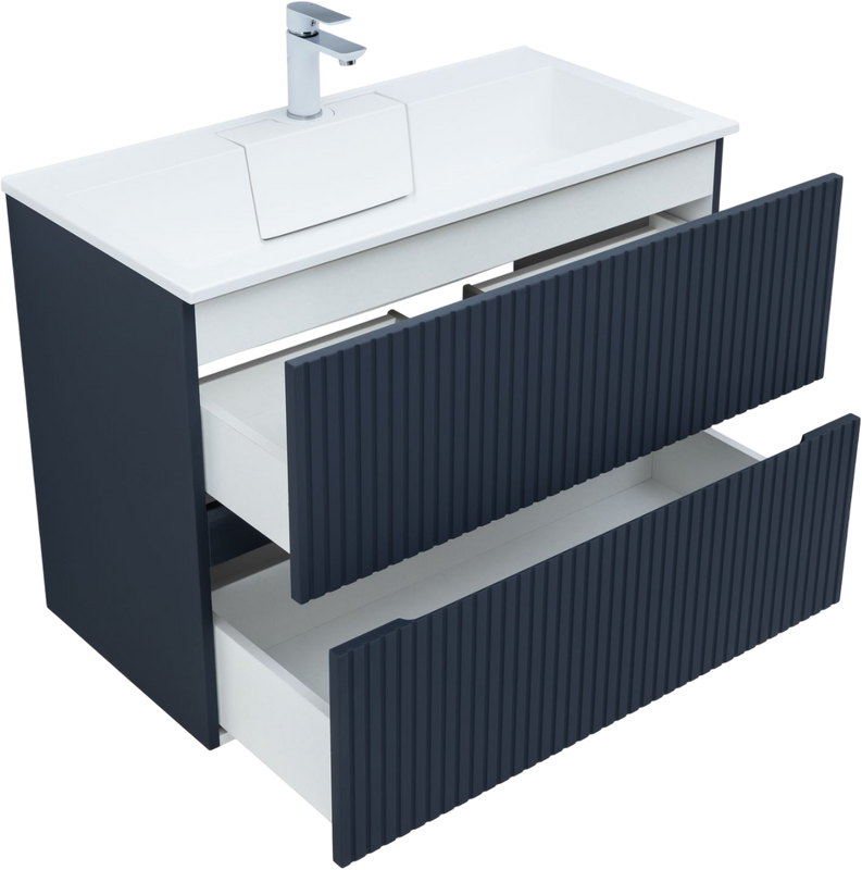 Мебель для ванной комнаты Aquanet Джейн 90 подвесная, маренго