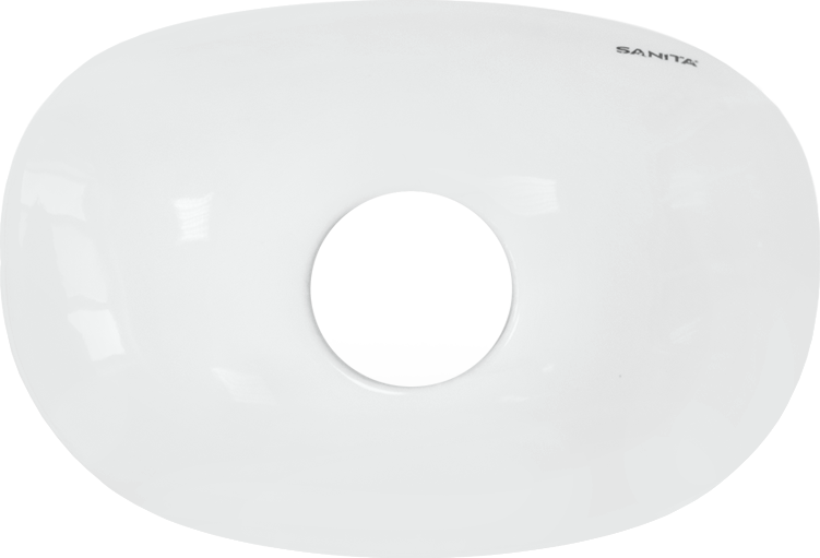 Унитаз-компакт напольный Sanita Виктория стандарт глянцевый белый