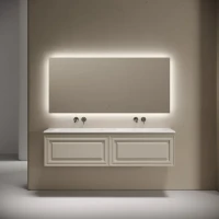 Мебель для ванной комнаты Sancos Very 160 подвесная, beige soft, раковина CN7023wx