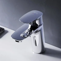 Смеситель для раковины AM.PM Spirit V2.1 F71A82100 с донным клапаном Смеситель для раковины AM.PM Spirit V2.1 F71A82100 с донным клапаном