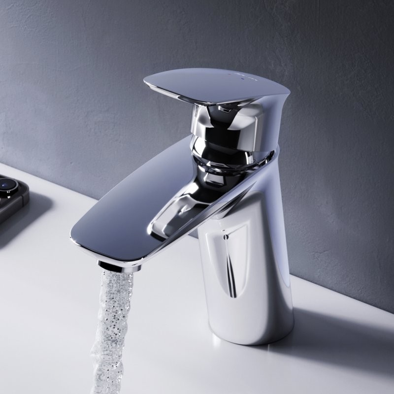 Смеситель для раковины AM.PM Spirit V2.1 F71A82100 с донным клапаном