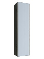 Шкаф-пенал для ванной Sanflor Диана дуб шерман, белый