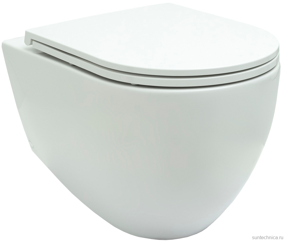 Унитаз подвесной Allen Brau Reality 4.32006.20 белый