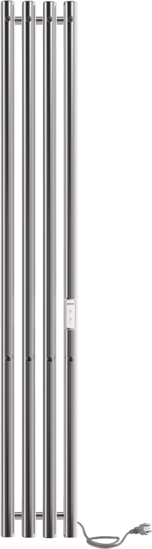 Полотенцесушитель электрический Indigo Style 4 LSE120-18Rt полированный хром