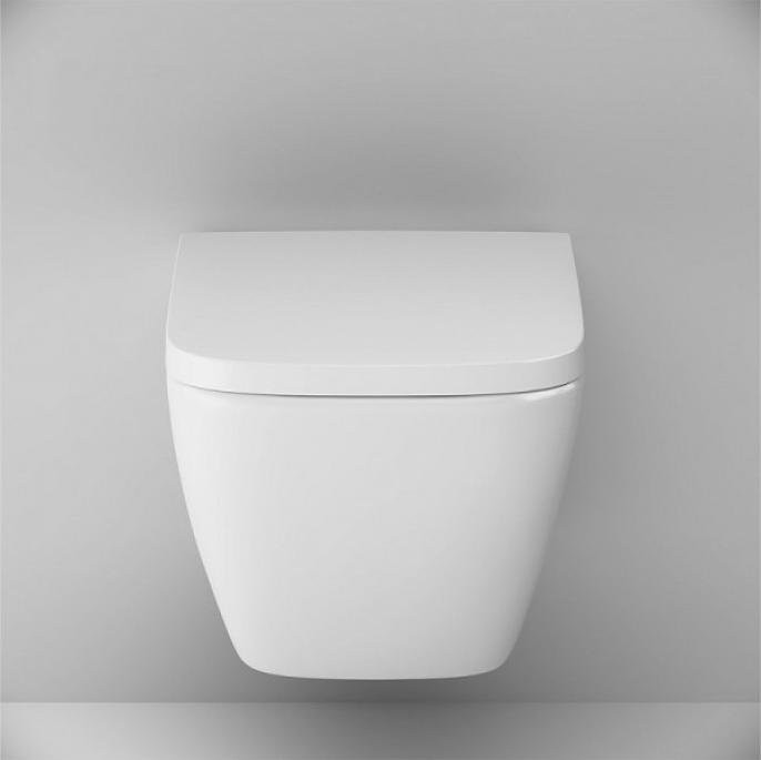 Комплект AM.PM Gem IS70231.901701 FlashClean с сиденьем микролифт, кнопка смыва хром матовая