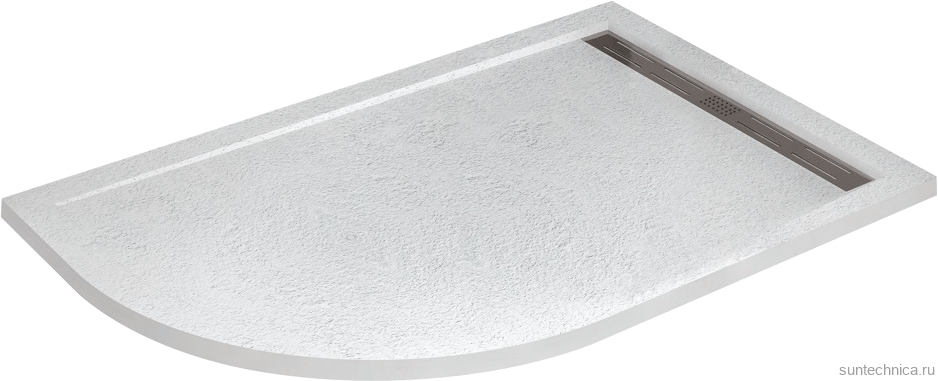 Поддон для душа Cezares TRAY-AS-RH-100/80-30-W-R 100x80 R, с сифоном, белый