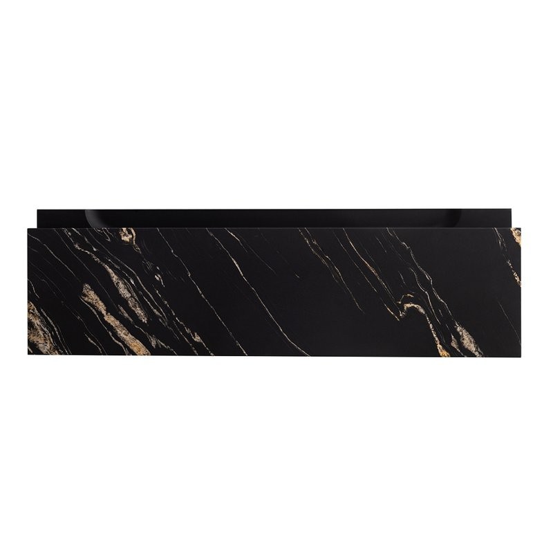 Тумба под раковину Cezares Slider 100 подвесная, 1 выкатной ящик, черный фьюжн