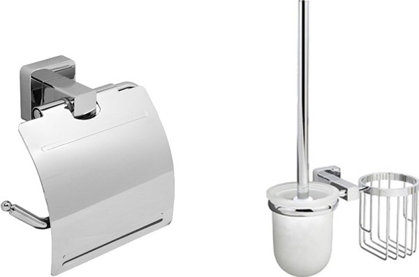 Набор Ершик Wasserkraft Lippe K-6535 с держателем освежителя воздуха + Держатель