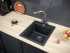 Мойка кухонная Paulmark Leer PM104249-BL черный