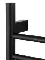 Полотенцесушитель электрический Wonzon & Woghand WW-AL4092-MB черный матовый