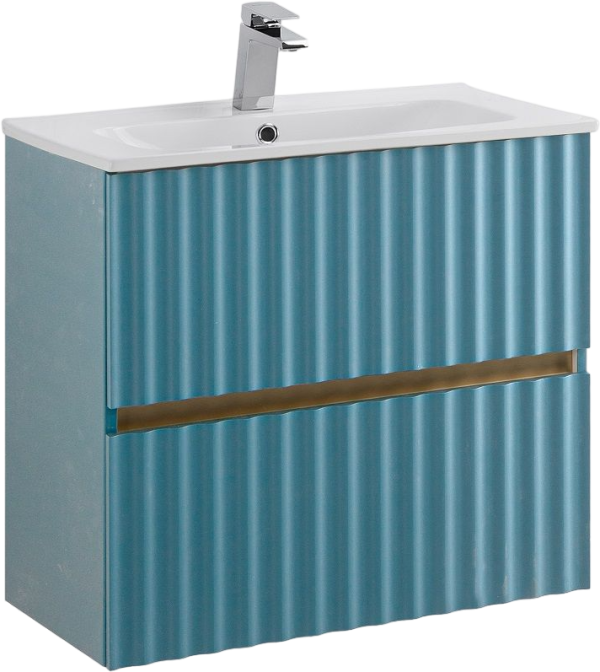 Тумба с раковиной Art&Max Elegant 60 подвесная, ниагара