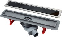 Душевой трап (лоток) Pestan Confluo Premium Line 450 черное стекло/сталь