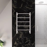 Полотенцесушитель электрический Grota Simple K RAL9016 EL 53х80, матовый белый