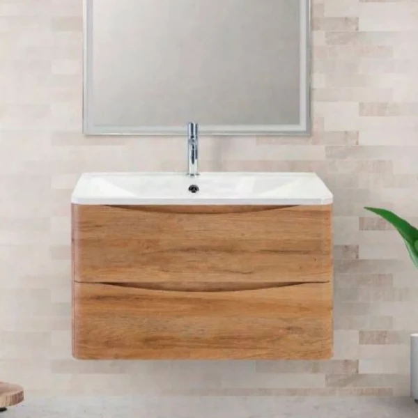 Тумба под раковину BelBagno Acqua 80 подвесная, rovere rustico