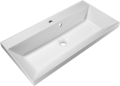 Мебель для ванной комнаты BelBagno Aurora 90 rovere tabacco, ручки белый глянец