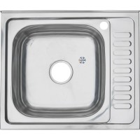 Мойка кухонная Melana 6050 L 0,8/180 серебристая