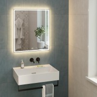 Зеркало KERAMA MARAZZI Tecno 70 белое, с подсветкой
