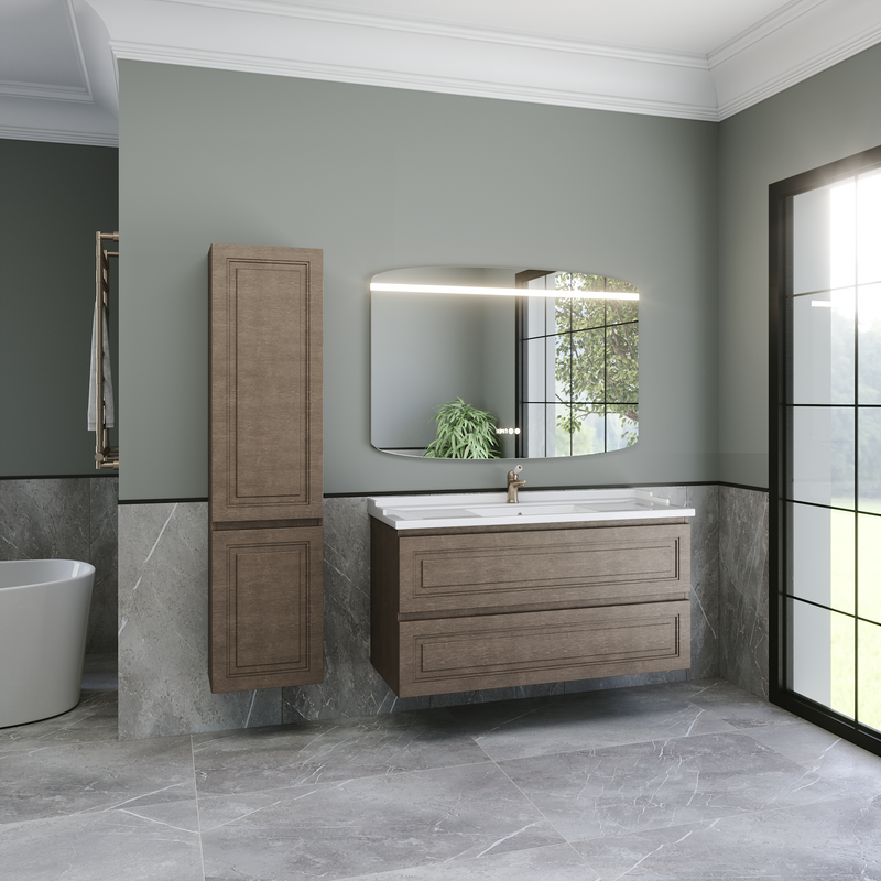 Тумба с раковиной Caprigo Wales 120 шоколадный орех