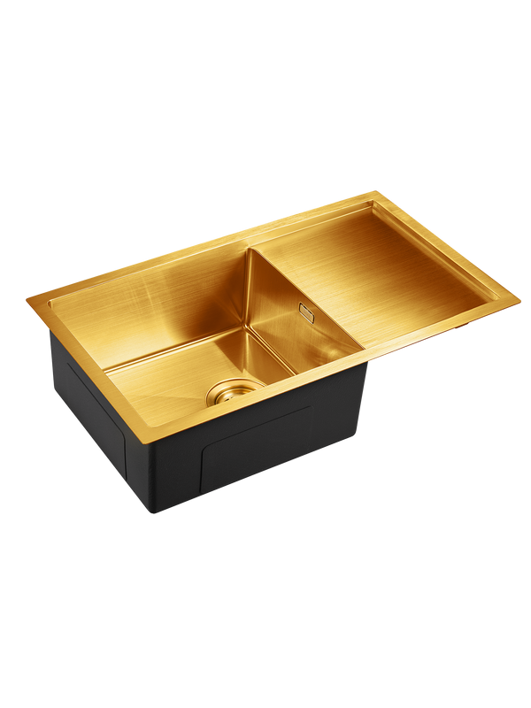 Мойка кухонная Emar PVD EMB-124 PVD Nano Golden