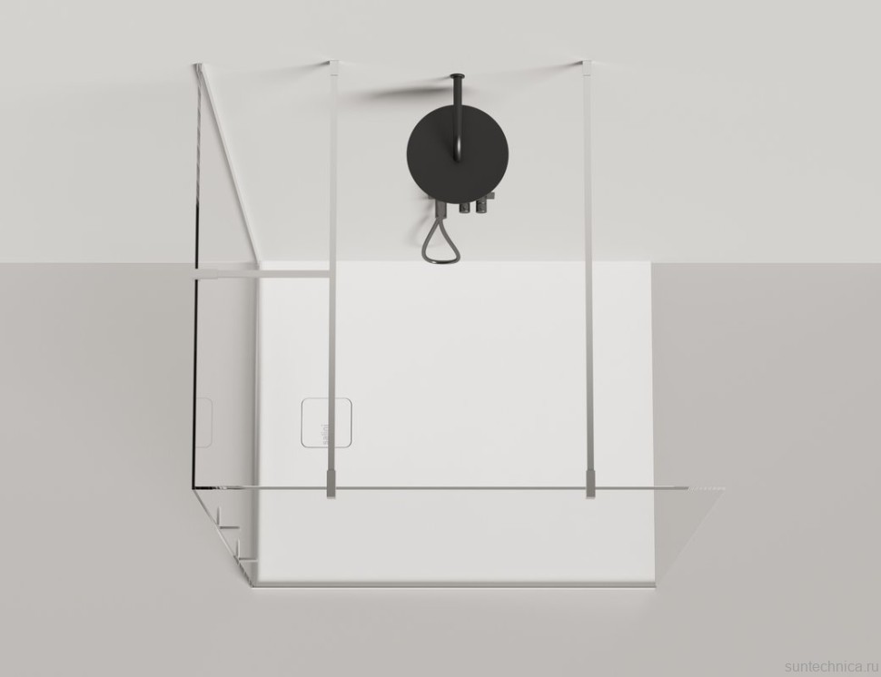 Поддон для душа Salini Oasi 80x80 см, S-Stone, матовый