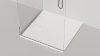 Поддон для душа Salini Oasi 80x80 см, S-Stone, матовый Поддон для душа Salini Oasi 80x80 см, S-Stone, матовый