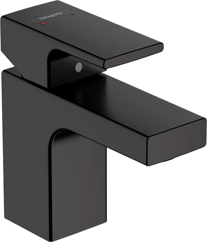 Смеситель для раковины Hansgrohe Vernis Shape 71567670 черный