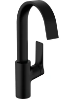 Смеситель для раковины Hansgrohe Vivenis Vivenis 75032670 матовый черный Смеситель для раковины Hansgrohe Vivenis Vivenis 75032670 матовый черный