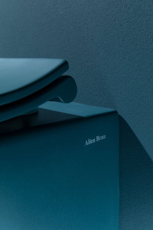 Унитаз подвесной Allen Brau Fantasy 4.11004.PT безободковый, с микролифтом, петроль