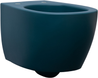 Унитаз подвесной Allen Brau Fantasy 4.11004.PT безободковый, с микролифтом, петроль