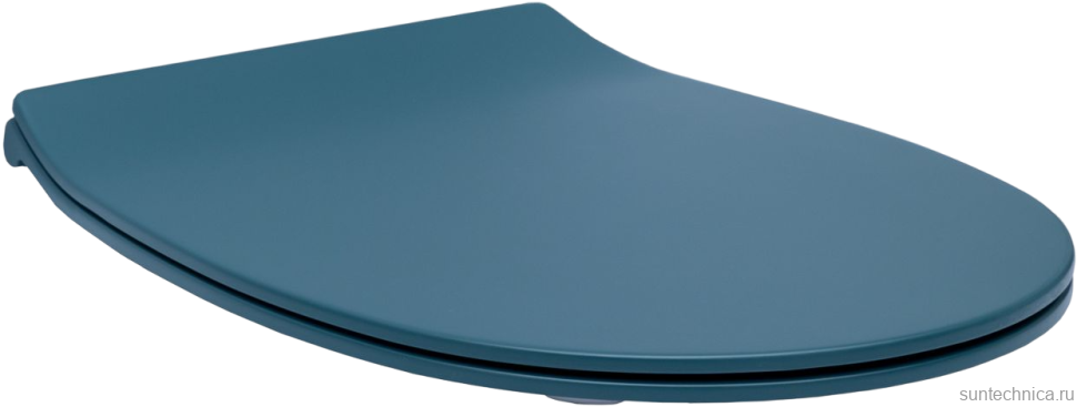 Унитаз подвесной Allen Brau Fantasy 4.11004.PT безободковый, с микролифтом, петроль