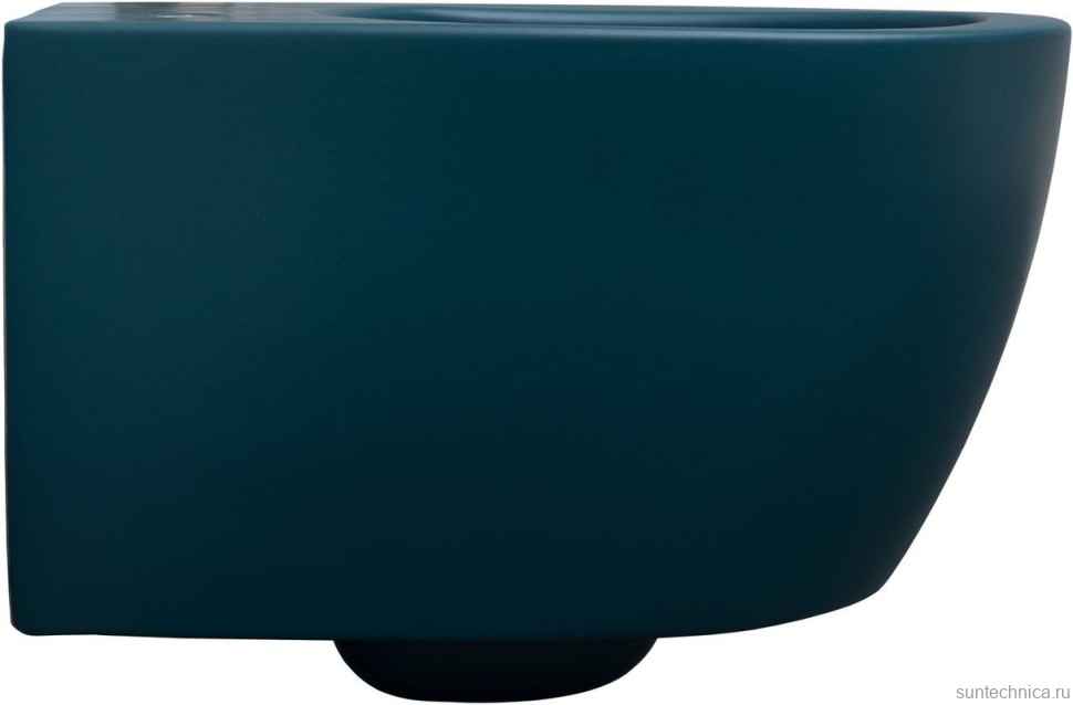 Унитаз подвесной Allen Brau Fantasy 4.11004.PT безободковый, с микролифтом, петроль