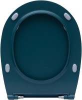 Унитаз подвесной Allen Brau Fantasy 4.11004.PT безободковый, с микролифтом, петроль